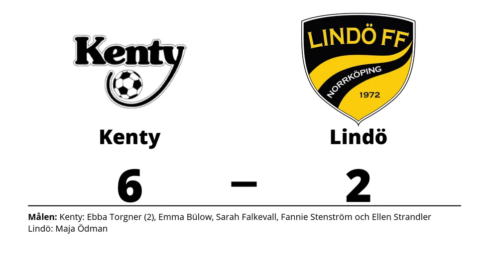 BK Kenty vann mot Lindö FF