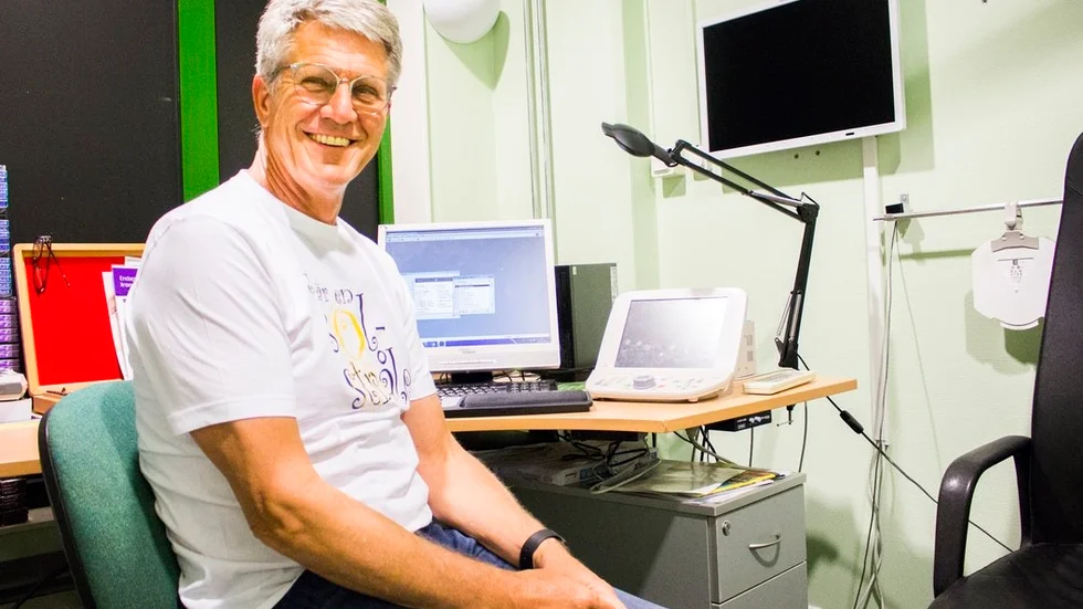 Per Fröjd har varit optiker sedan slutet på 70-talet, snart tio år i Katrineholm där han också är bosatt.