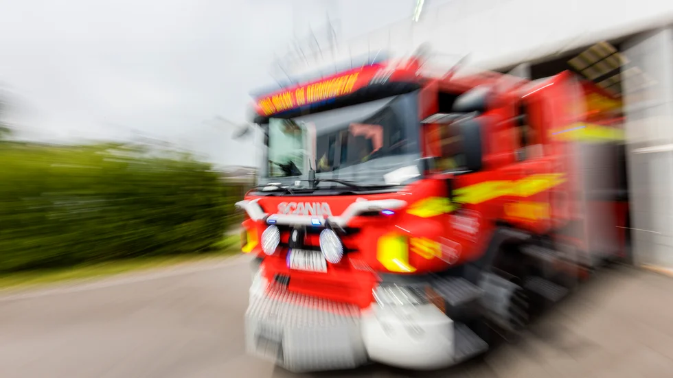 Under onsdagseftermiddagen fick räddningstjänsten rycka ut efter larm om brand i Hultsfreds kommun. 