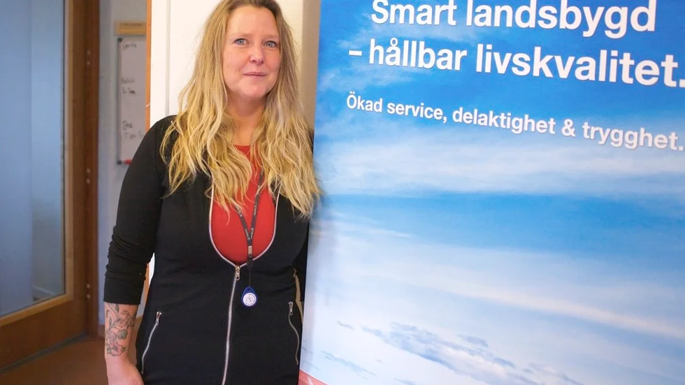 Regina Westas Stedt är bredbandssamordnare i Vingåkers kommun. Utbildningsinsatserna och fibernätsutbyggnaden i kommunen är ledande i landet.