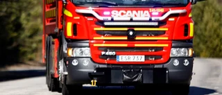 Bil i singelolycka på E4 utanför Nyköping