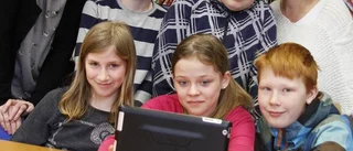 Femmor lära sig om porträtt