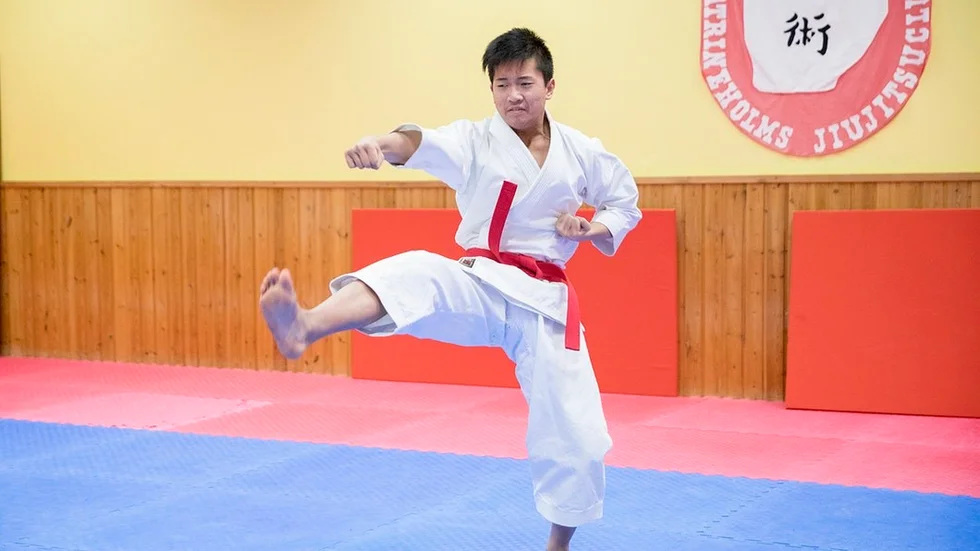 14-årige Filip Pham tränar sju till tio pass i veckan och drömmer om att vinna SM i mars och bli uttagen i det svenska landslaget och få tävla i NM.
