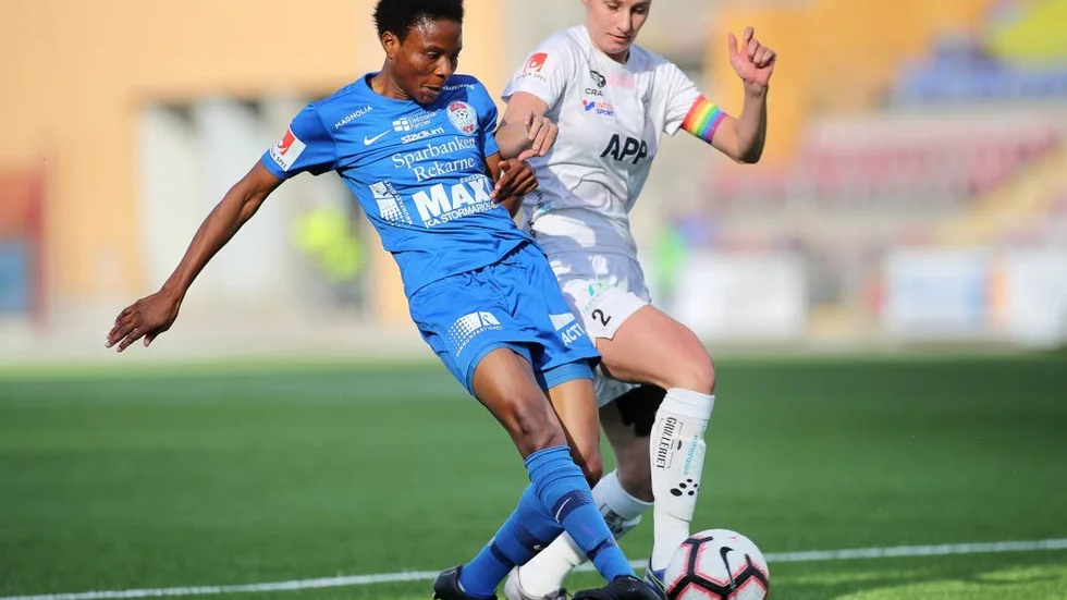 Ayinde Halimatu gjorde ett misstag som ledde till Växjös segermål. Efteråt var Eskilstuna United-spelaren förkrossad.