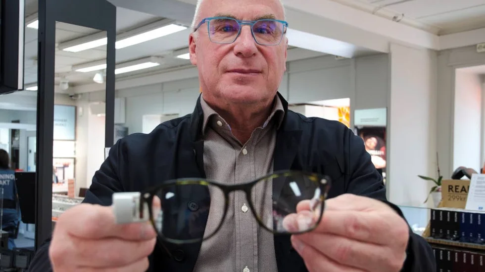 Mats Andersson, optiker på Synsam.