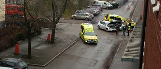 Tre barn med i bilkrock i Oxelösund