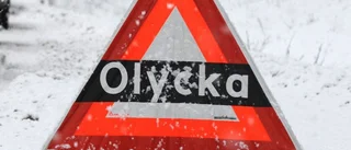 Trafikolycka på väg 55