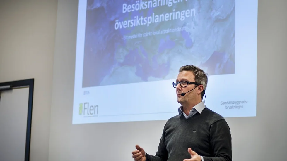 Patric Engqvist är näringslivsutvecklare i Vimmerby kommun.