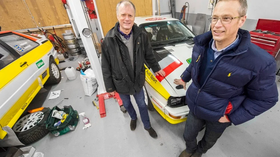SMK Nyköpings Lasse Andersson och Janne Pettersson.