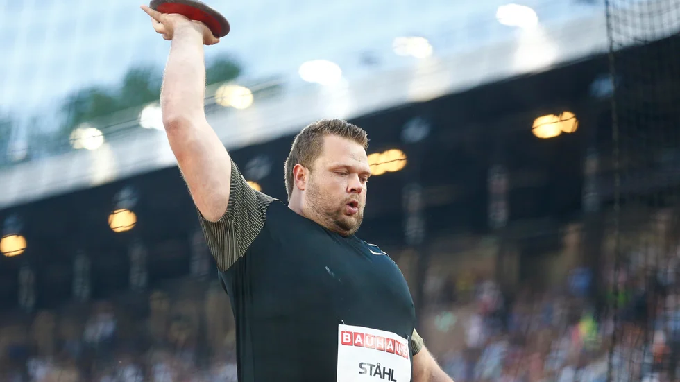 Sveriges Daniel Ståhl blev trea på Diamond League-galan i Stockholm.