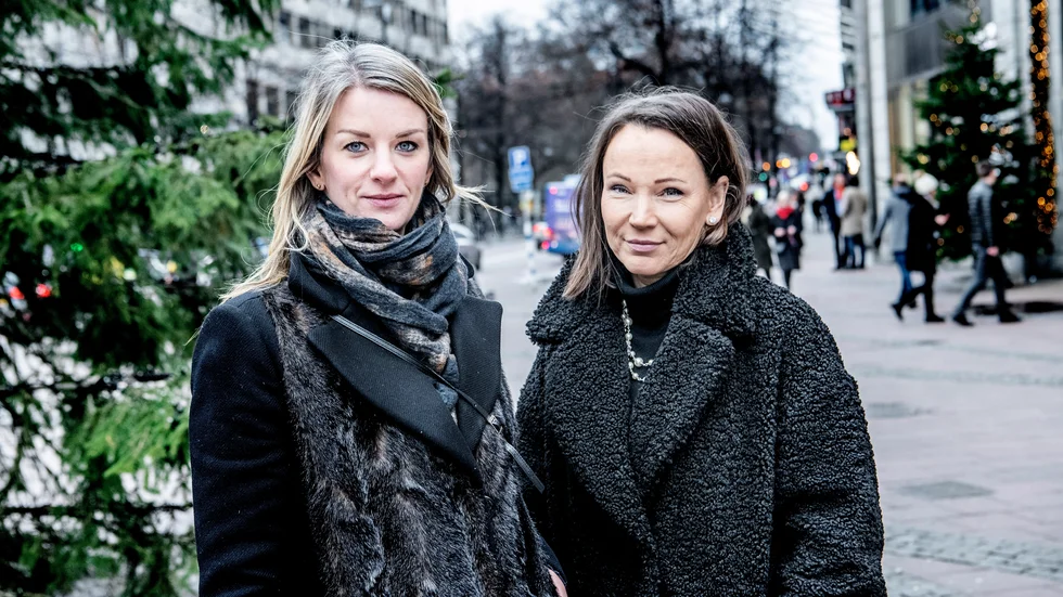 Maria Landeborn, senior ekonom på Danske Bank och Ann Grevelius, styrelseproffs som tidigare varit aktiechef på SEB:s kapitalförvaltning. Arkivbild.