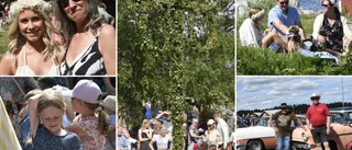 Midsommardans och godisregn på Brändöns dansbana • 90 veteranbilar