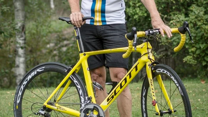 Janne Jonsson är Cerescyklisten körde sitt tuffaste race någonsin i linjeloppet på veteran-VM.