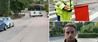 Kommunen kallar in flaggvakter – varnar för väntetider: "Asfalten skulle bytts ut redan i fjol"