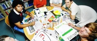 Kreativiteten flödar hos unga sommarentreprenörer