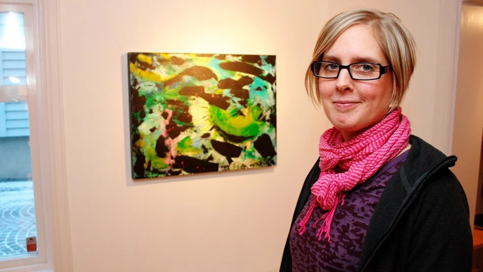 Carina Öst älskar färg.