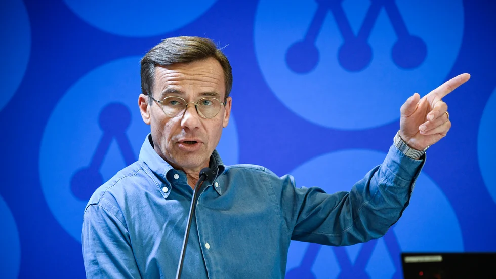 Moderaternas partiledare Ulf Kristersson.