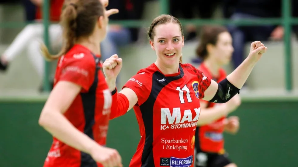 Kan Frida Haraldsson hålla i målformen och ge Enköpings HF en plats i ettan även nästa säsong?