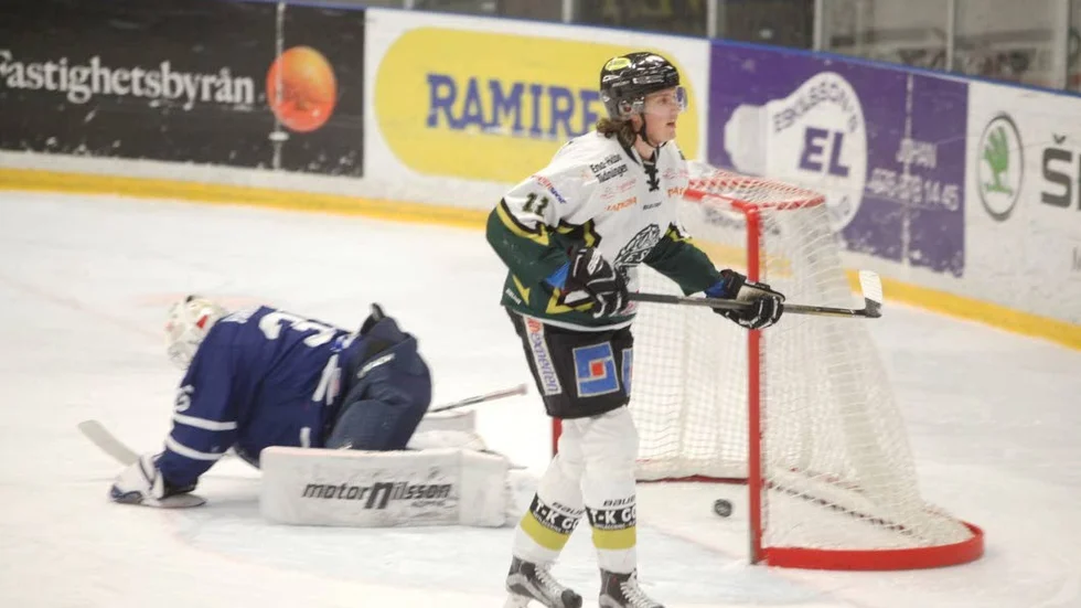 Ludwig Ahlin har fått tagit en mer defensiv roll i årets ESK.