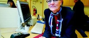 Ett välkänt ansikte 
på sjukhuset tackar för sig