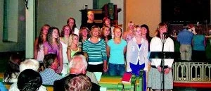 Gärdestadsmässa fyllde Överums kyrka