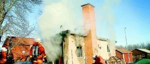 Garagebrand 
i Ankarsrum