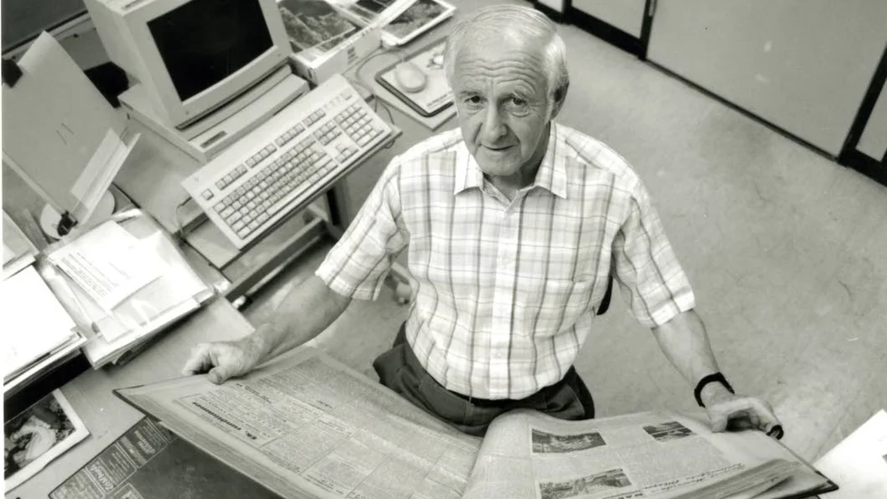 Borta. Journalisten Per Knut Grahnquist finns inte längre bland oss. Han blev 90 år.