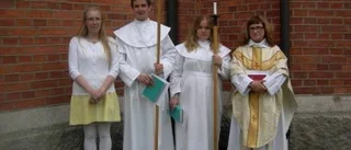 Gladhammars konfirmander.