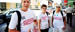 Fackets turné nådde Västervik