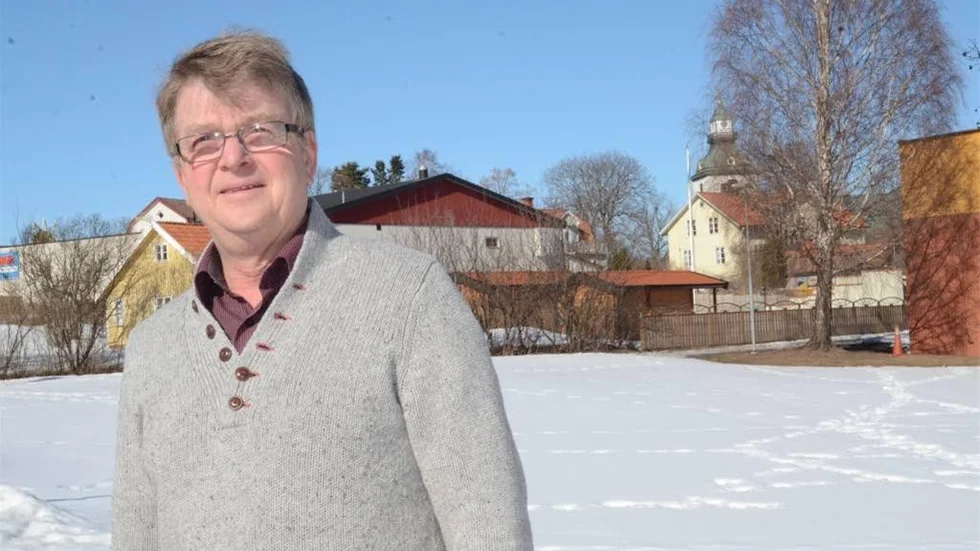 Thomas Svensson, ordförande i Loftahammars intresseförening, som har fått lite av en nystart med flera nya engagerade styrelsemedlemmar.