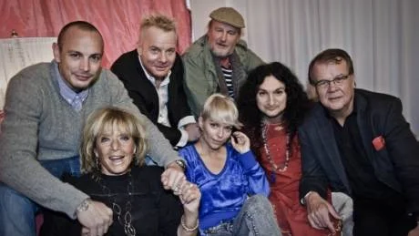 Petter, Lill-Babs, Christer Sandelin, September, Plura, Thomas Di Leva och Lasse Berghagen i "Så mycket bättre".Foto: Marc Femenia/Scanpix