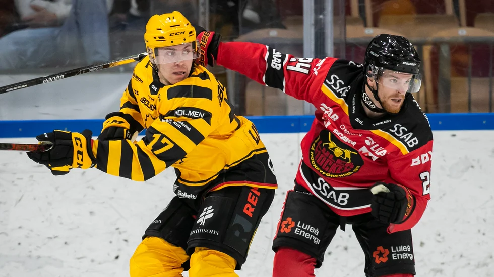 Pär Lindholm blev stor matchhjälte med sina två mål.