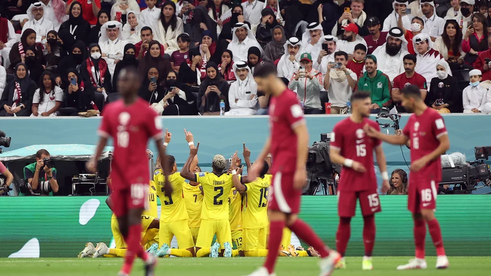 VM har börjat, i första matchen vann Ecuador mot Qatar.
