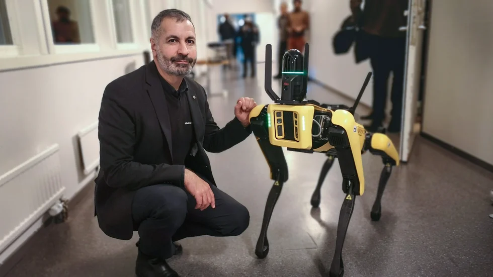 Ramin Karim, professor vid LTU, ser att alltfler robotar kommer att användas inom byggbranschen för bland annat uppgifter som kan vara en säkerhetsrisk för människor.