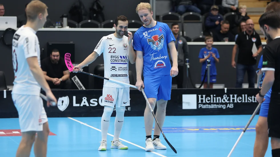 Albin Sjögren och Alexander Rudd är "kompisar från förr". Under söndagskvällen möttes de tidigare lagkamraterna.
