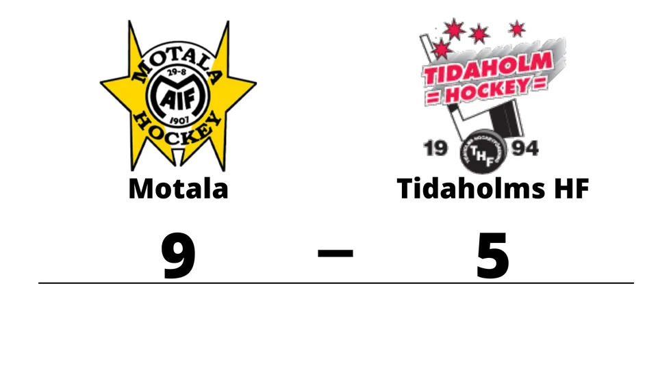Motala AIF HK vann mot Tidaholm