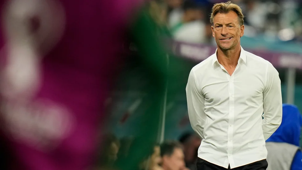 Saudiarabiens franske förbundskapten Hervé Renard.