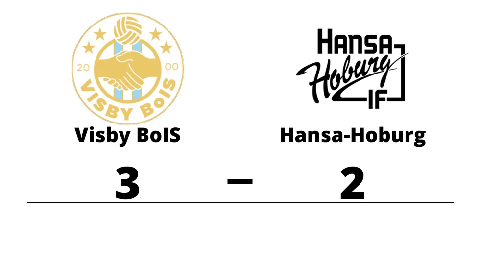 Visby BoIS vann mot IF Hansa-Hoburg