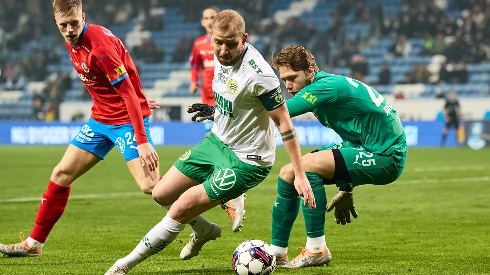 Darijan Bojanic lämnar Hammarby för spel i Sydkorea. Arkivbild.