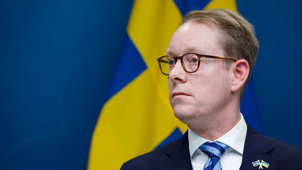 Utrikesminister Tobias Billström (M). Arkivbild.