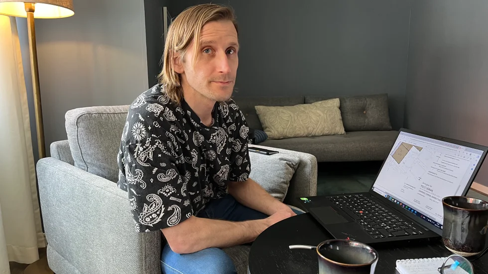 Erik Fagerström, vd vid Jokkmokks värmeverk AB ser fram emot den kommande gasturbinens införlivande i verksamheten.