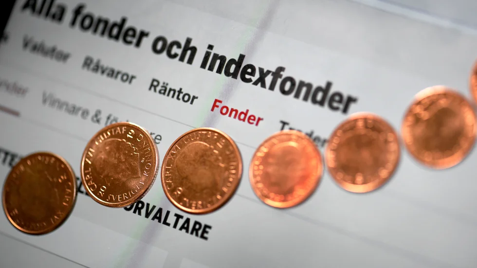 Sparandet i fonder ökade något i mars. Arkivbild.
