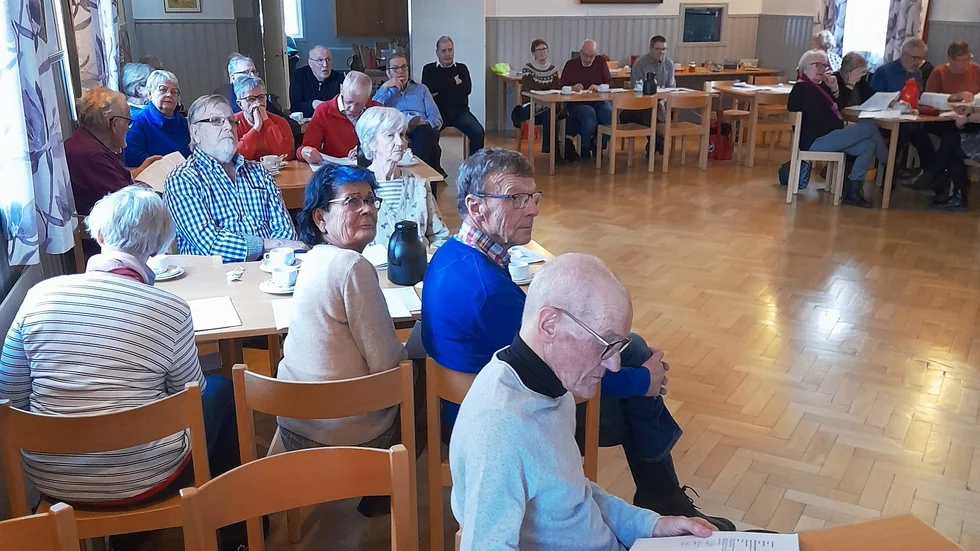 Ett femtiotal kom till PRO Nederluleå Södras årsmöte.