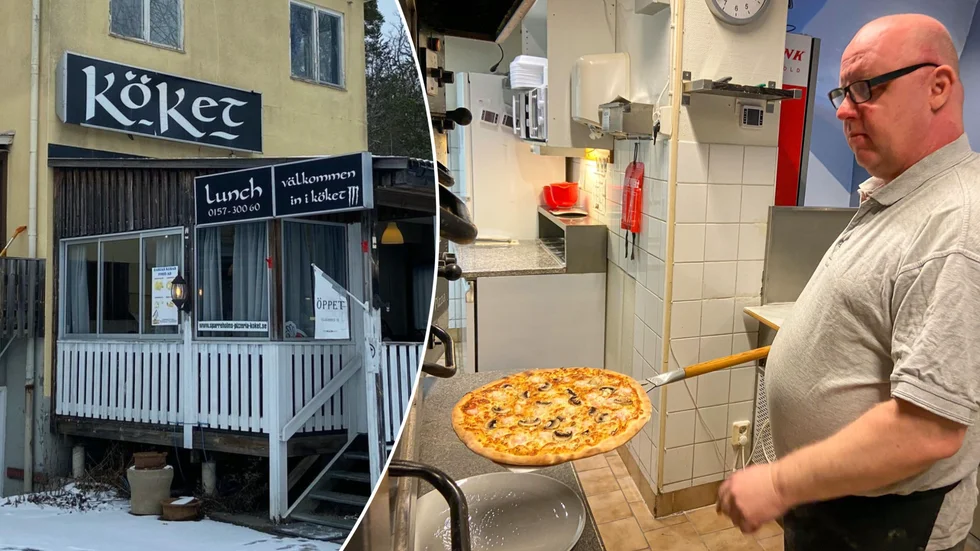 Efter tre år kan Magnus Lundström bli tvungen att sälja pizzerian Köket i Sparreholm.