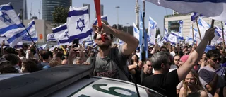 Våldsamma protester mot israelisk rättsreform