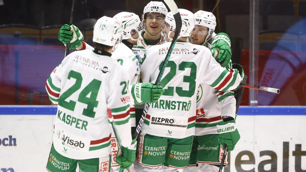 Rögle besegrade Oskarshamn med 3–0 på lördagen. Arkivbild.
