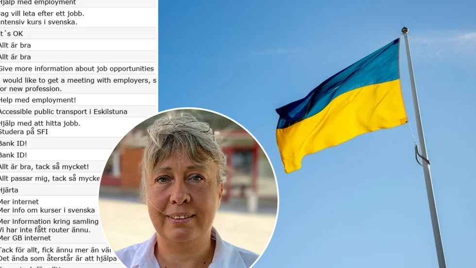 I kommunens undersökning lovordas Eskilstuna av ukrainare på flykt. Samtidigt är vissa oroliga över att inte få jobb och språkundervisning. Victoriya Lapa, integrationssamordnare gläds ändå åt de mestadels väldigt positiva svaren. 