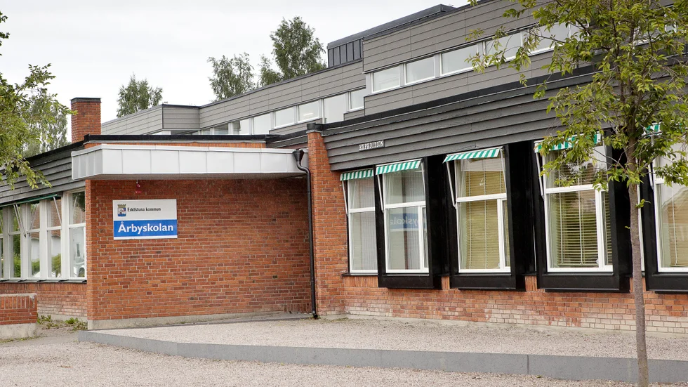 Årbyskolan i Eskilstuna. Arkivbild.