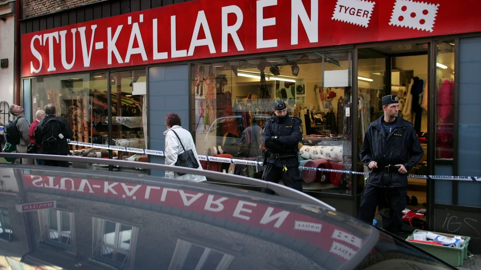 Mordet i tygbutiken i Göteborg inträffade hösten 2005. Arkivbild.