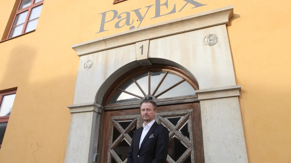 Lägre konsumtion ger minskade intäkter till Payex. ”Vi har fått planera om verksamheten och börja reducera kostnader”, säger Ola Laurin, vd på Payex.